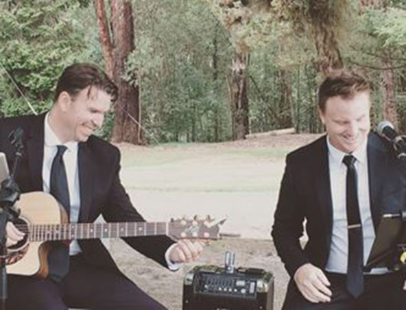 Something Borrowed Acoustic Duo Melbourne - Wedding Singers - Musicians